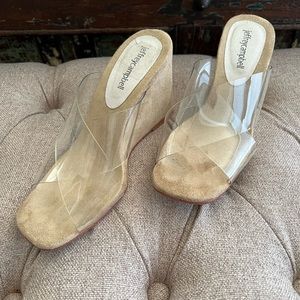 Jeffrey Campbell clear heels